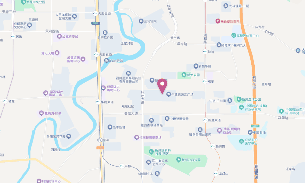 中建天府之星位置地图